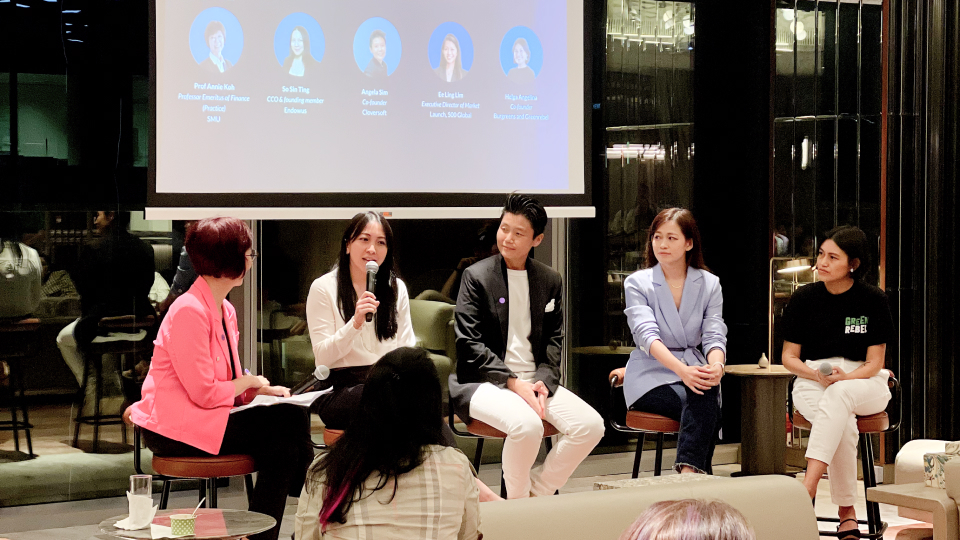 Panel discussion at Wealth HER Way: Empowering Financial Confidence